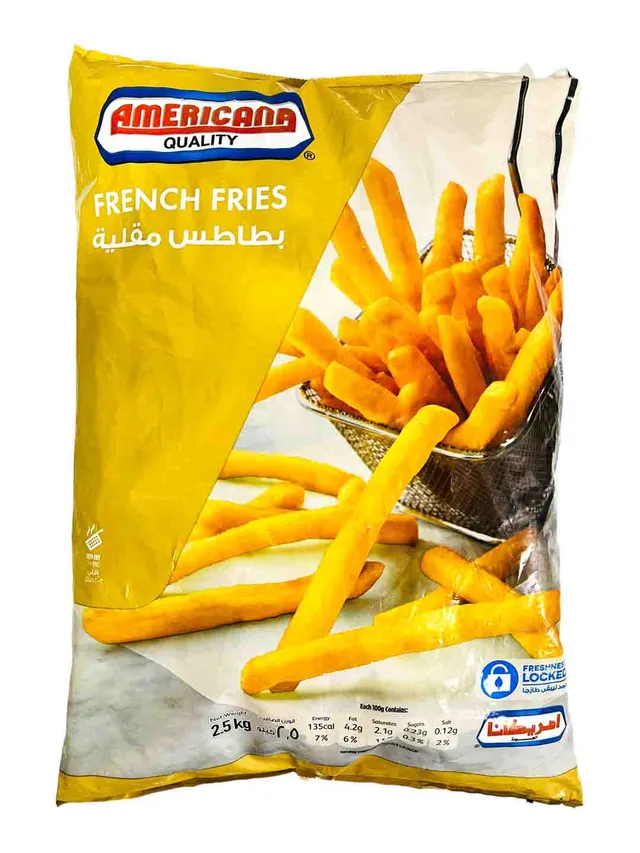 AMERICANA POMMES FRITES 2.5KG