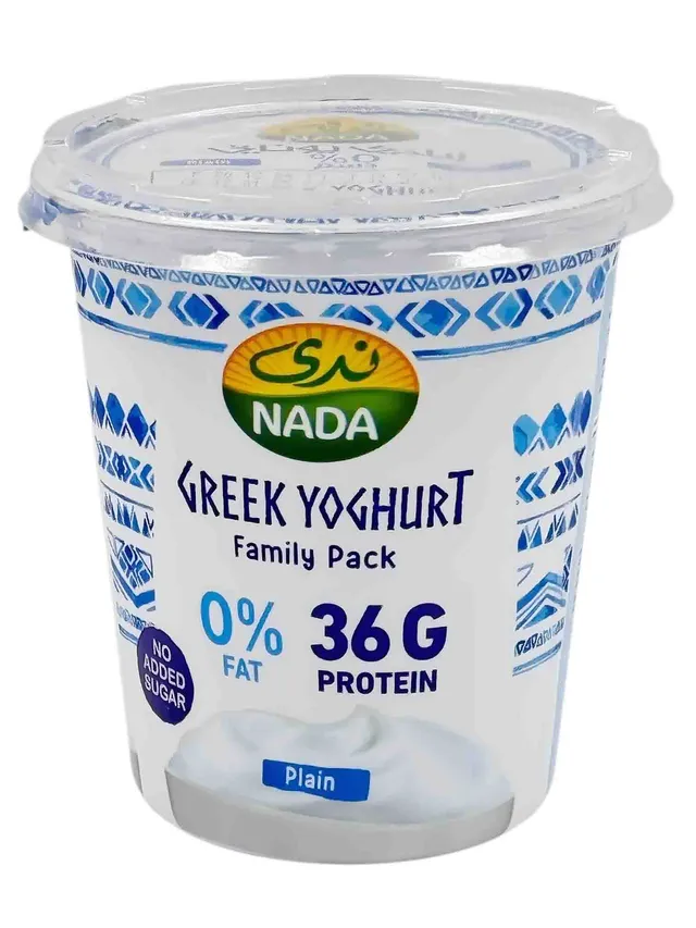 NADA PLAIN GREEK YOGHURT 0% FAT 360GM