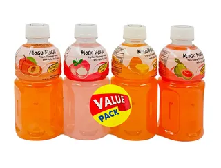 MOGU MOGU ASSTD FLVOR DRINK 4X320ML