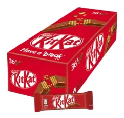 NESTLE KITKAT 2 FINGER CHOCOLATE WAFER 36 x 20.5GM