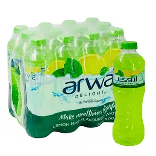 ARWA DELIGHT LEMON MINT FLAVOURED DRINK 12X500ML