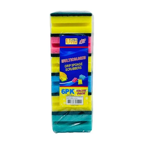Dish cleaning sponge, 6 pieces