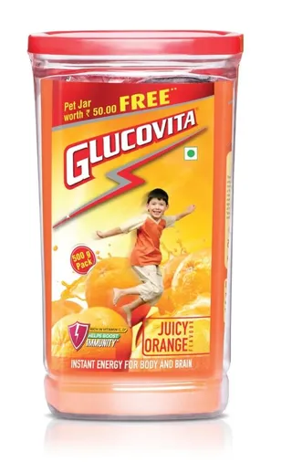 GLUCOVITA ORANGE ENERGY 500 GR