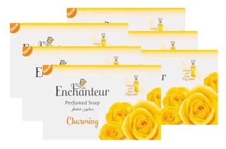 ENCHANTEUR PERFUMED SOAP CHARMING125GRX4+2FR