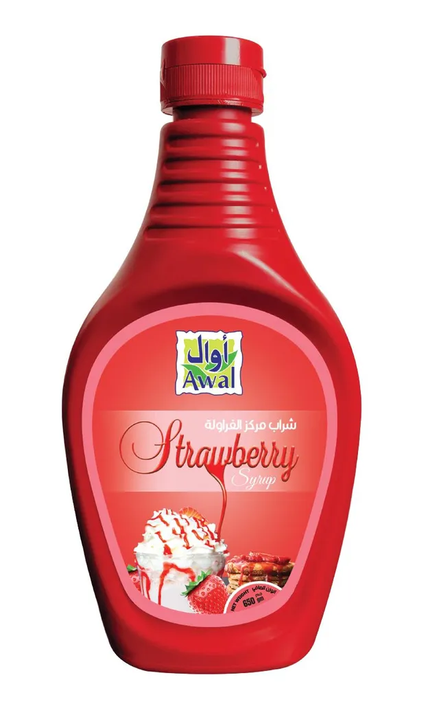 اوال شراب الفراولة ٦٥٠ غرام