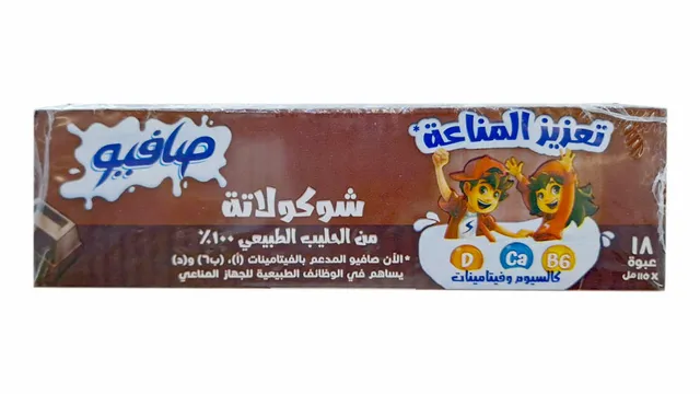 الصافي حليب بالشوكولاتة 18 × 115 مل