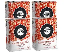 NEZO SALT IODIZED RED 4X1KG