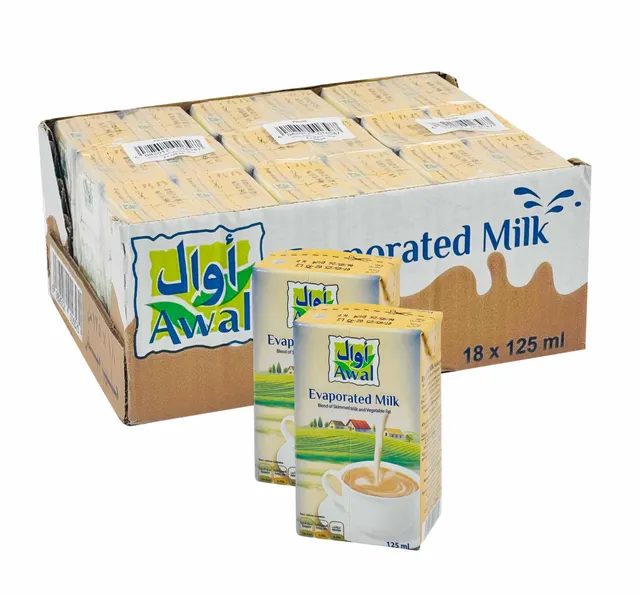 حليب مبخر أول 18*125 ملي