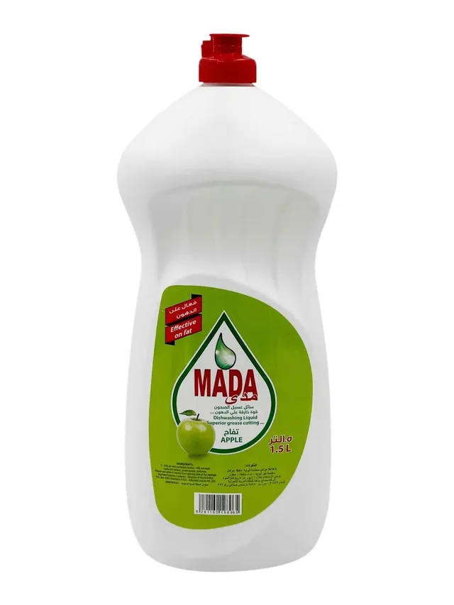 Mada dish soap 1.5 liter apple