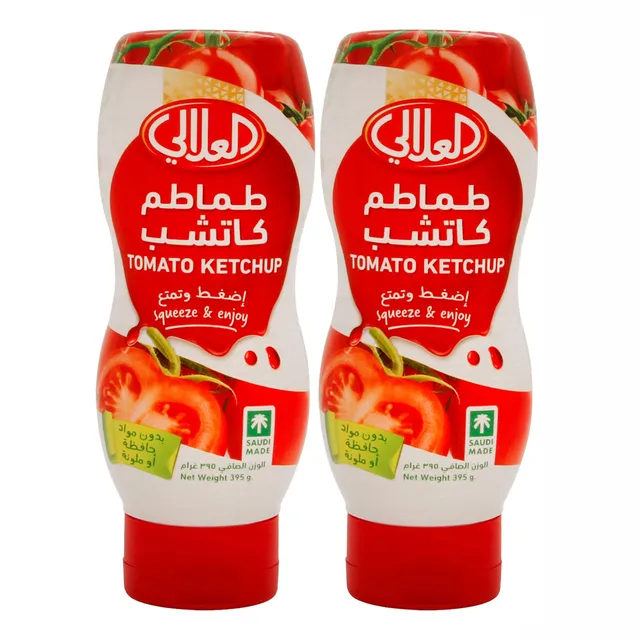 العلالي طماطم كاتشب 2*395 جرام