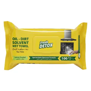 FRESH DETOX WET WIPES 100PCS