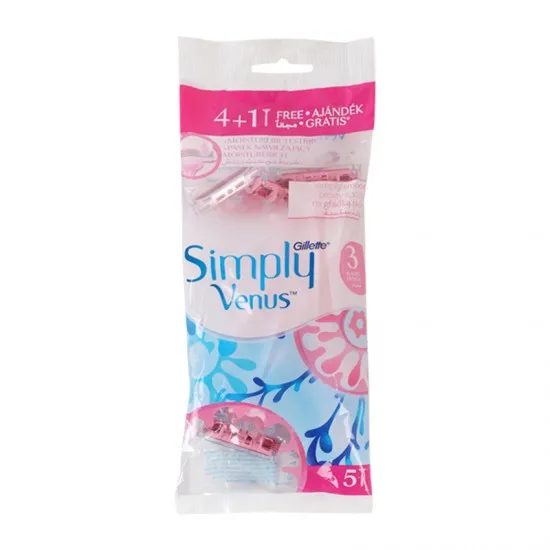 GILLETTE SIMPLY VENUS WOMAN D/RAZOR 4+1 FREE