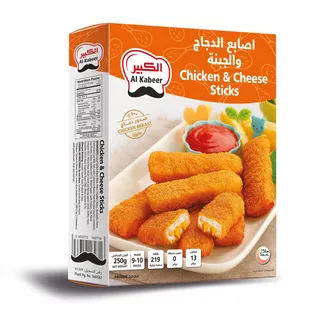 الكبير أصابع الدجاج بالجبنة 250 جم