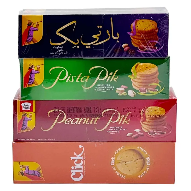 PEEK FREANS BISCUITS ASST 4 x 112gm