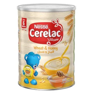 نستله سيريلاك قمح وعسل 1 كجم من 6 اشهر