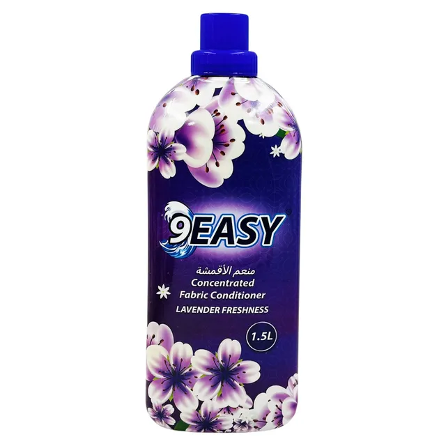 9 EASY FABRIC SOFTENER LAVENDER FRESHNESS 1.5LTR