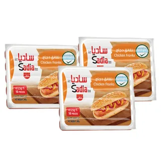 ساديا نقانق دجاج 3 × 340 جم