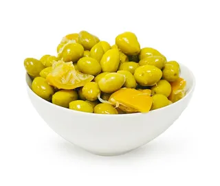 زيتون مغربي أخضرمع ليمون