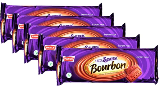 PARLE BOURBON HIDE&SEEK BISCUIT 5X150GM