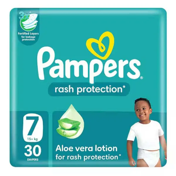 PAMPERS S7 30 DIAPERS M/P