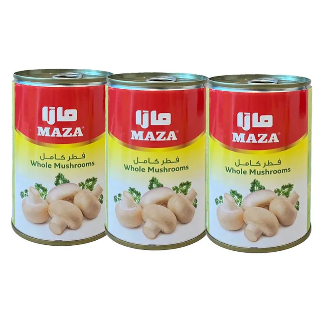 MAZA WHOLE MUSHROOM 3 X 400 GM