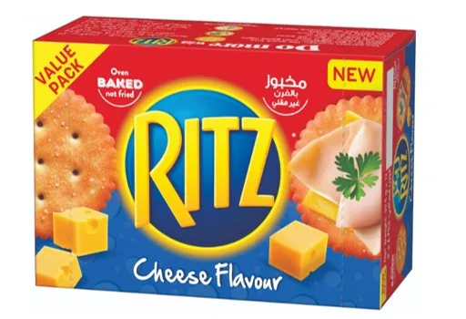 RITZ BUSCUIT CHEESE FLAVOR 12X39.5GM VALUE PACK