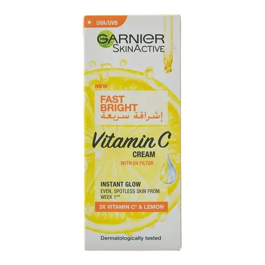 GARNIER FAST FAIRNESS 3X VITAMIN C & LEMON CREAM 50ML