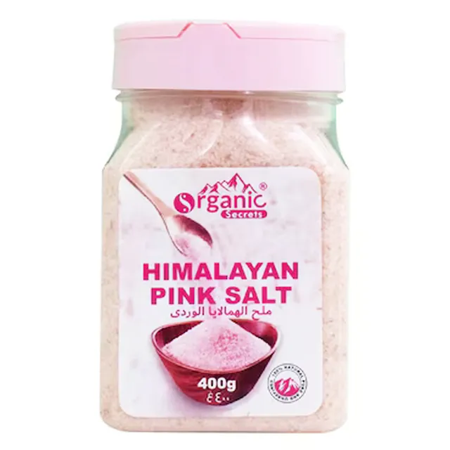 ORGANIC SECRETS HIMALAYAN PINK SALT 400GM
