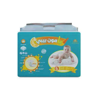YA-MOON BABY 6 XXL 30 DIAPERS