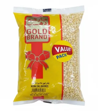 GOLD BRAND MOONG DAL750GM+250GM