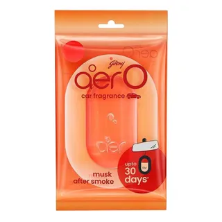 GODREJ AERO CAR FRAGRANCE MUSK AFTER SMOKE 7.5GM (1 piece)