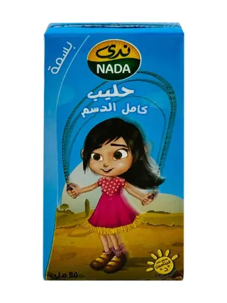 ندى حليب طازج كامل الدسم 115 م