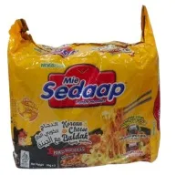 MIE SEDAAP KOREAN CHEESE BULDAK NOODLES SPCY 86GM