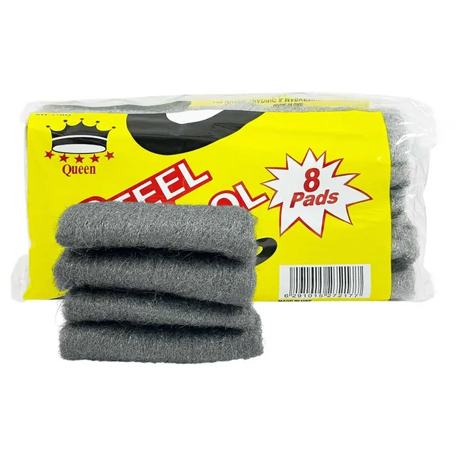 QUEEN STEET WOOL 8 PCS