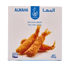 AL MAHA BREADED SHRIMPS 250GM