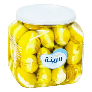 زيتون محشي لبنة جامدة 500جم