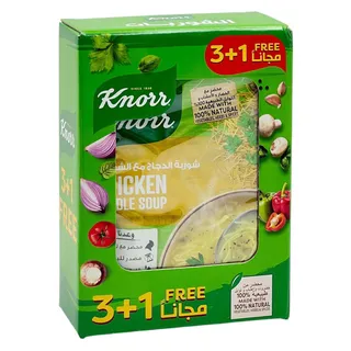 KNORR COUP CHICKEN VERMICELLI 60G 3+1FREE