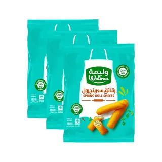 WALIMA SPRING ROLL SHEETS 3X160GM