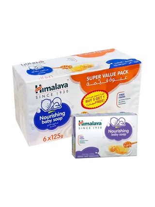 Himalaya Nourishing Baby Soap Milk & Honey 5+1X125g