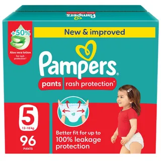 Pampers Baby diapers pant No.5 giant box 96 PCS