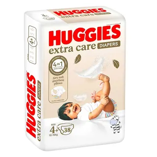 HUGGIES S4 EXTRA CARE DIAPER 38PC