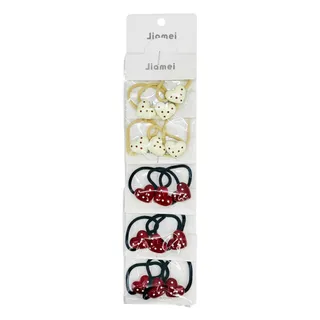 RUBBER HAIR TIE 2 COLORS