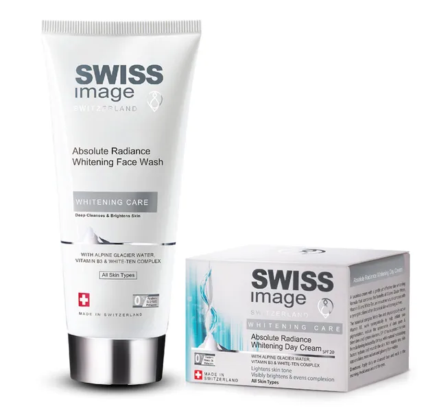 SWISS IMAGE FACE WASH 200ML+50ML DAY CREAM