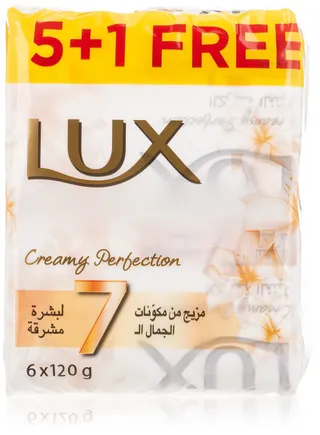 لوكس بيوتي صابون كريمي مثالي 5+1×120 جم