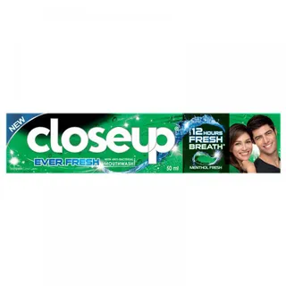 CLOSEUP TOOTHPAST MENTHOL FRESH WITH MOUTHWASH 50 ML
