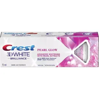 CREST PEARL GLOW 3D WHITE TOOTHPASTE 75ML