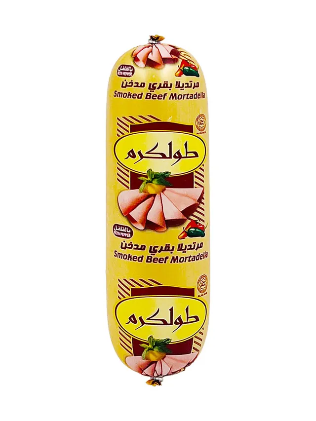 BEEF PEPPER MORTADELLA TOULKARAM 500GM