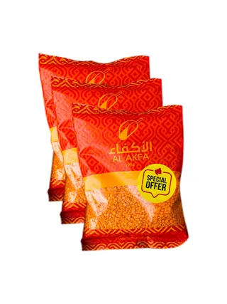 الأكفاء عدس أحمر3* 400رام