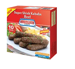 AMERICANA S. SHISH KABAB BEEF 600G