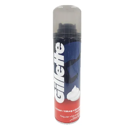 GILLETTE SHAVING FOAM REGULAR 200ML